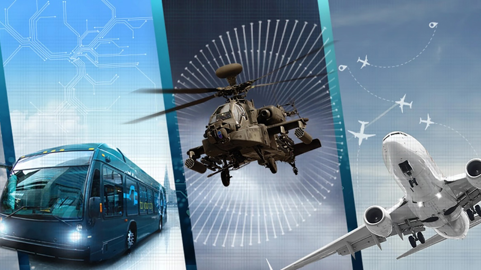 BAE electronic systems on vehicle, helicopter, etc.
