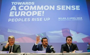 Euroskeptic politicians from Germany, Italy, Denmark, and Finland announced a continent-wide alliance of far-right parties.