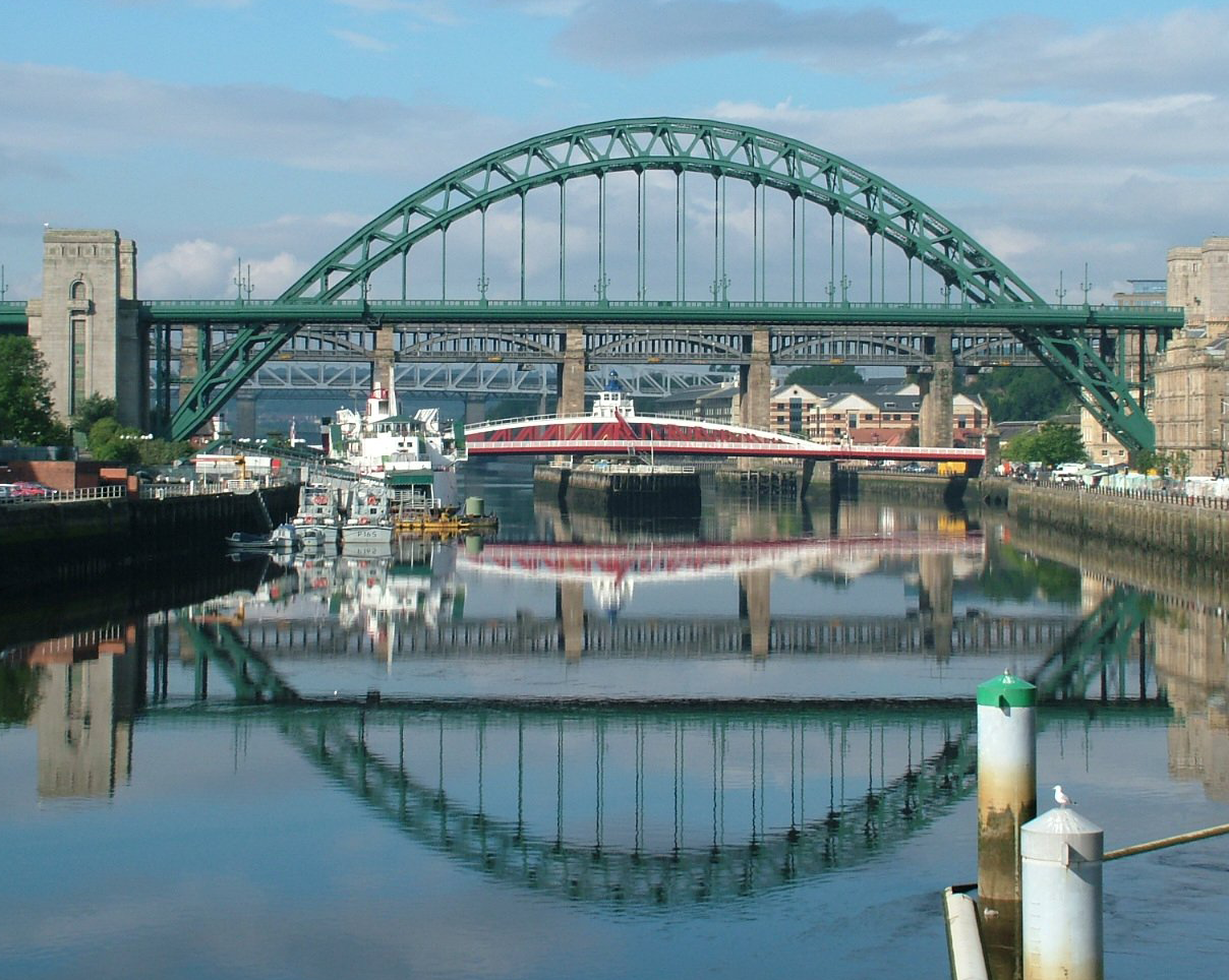 Reflections at Tyne Bridge - Newcastle Upon Tyne - England
